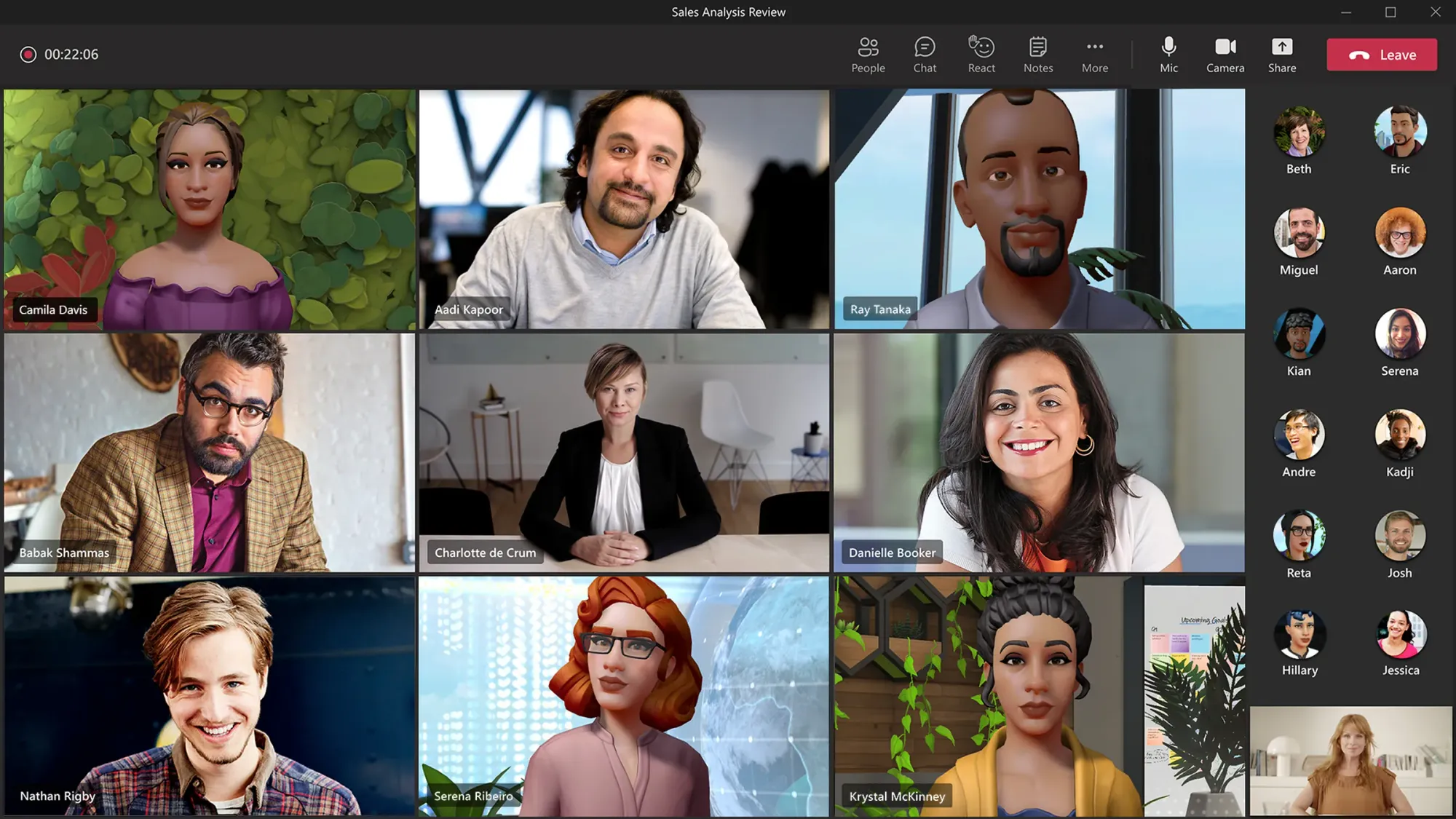 Microsoft is bringing 3D Avatars to Teams this May