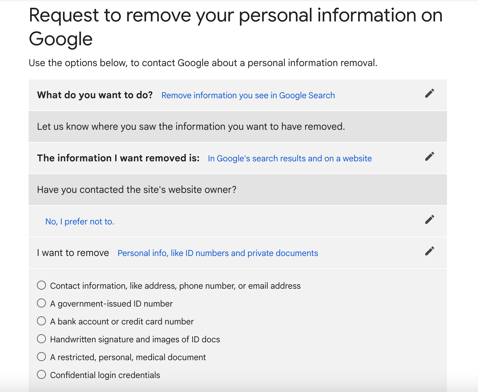 How to Remove Your Personal Information from Google Search Results
