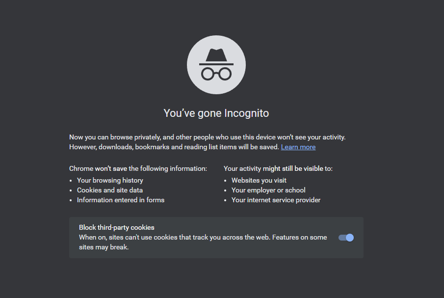 How to Use Incognito Mode in Your Web Browser