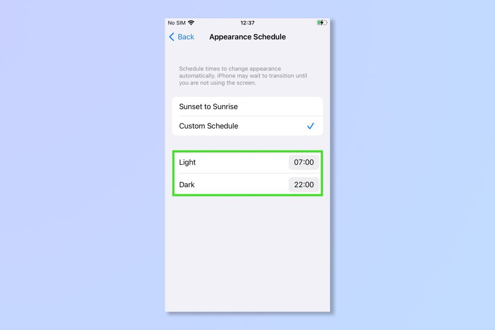 how to turn iphone into dark mode