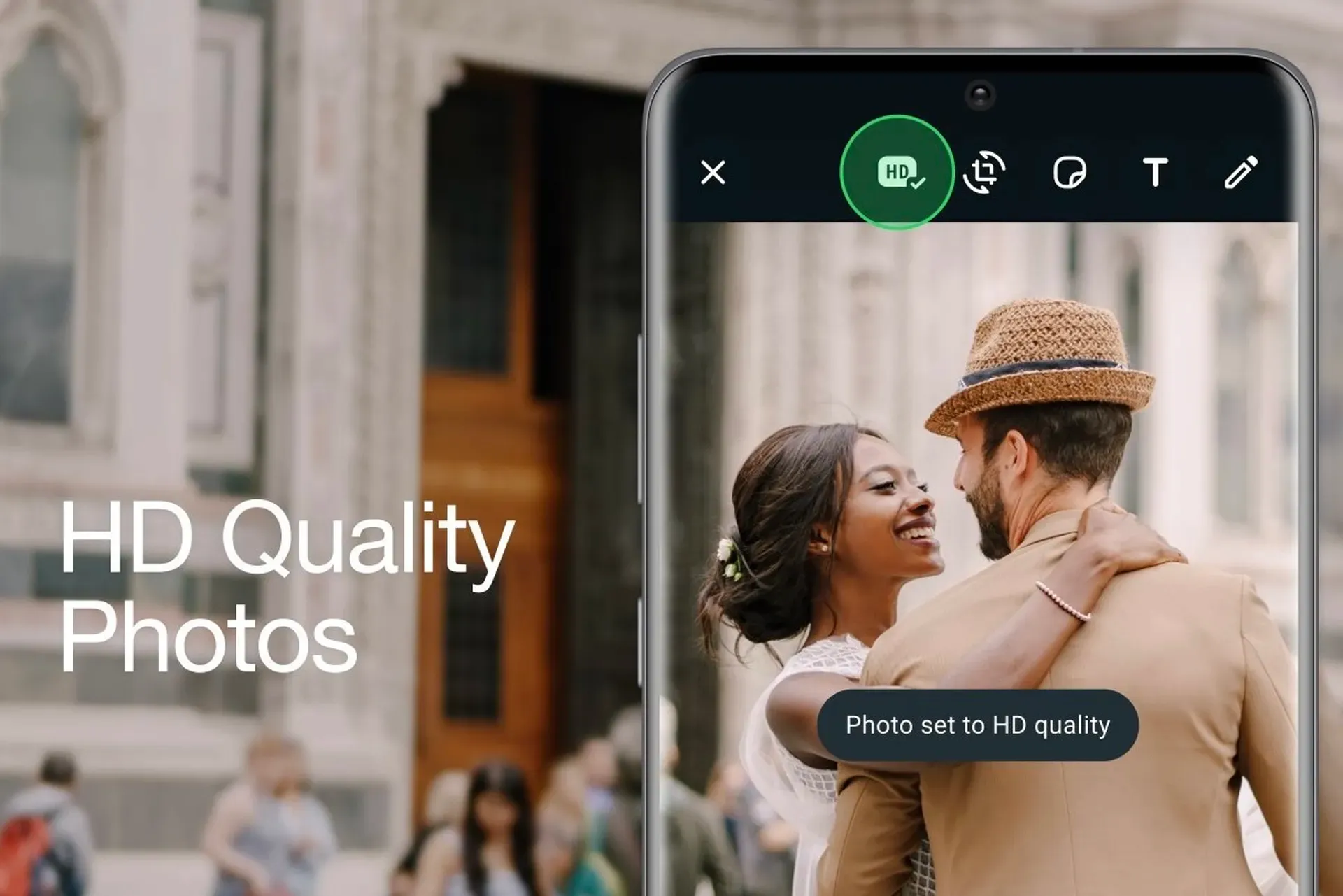 WhatsApp is rolling out a feature that will let users send photos in HD