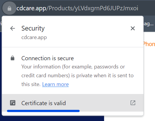 This Site Can’t Provide a Secure Connection