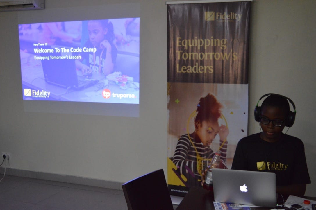 How Fidelity Bank is empowering kids with coding skills