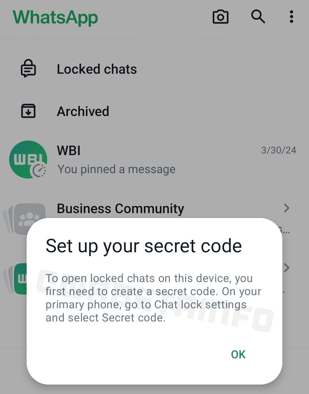 Upcoming WhatsApp feature for locked chats on linked devices, as seen in the latest beta (Image Credit–WABetaInfo) - WhatsApp’s locked chats set to sync across all your linked devices