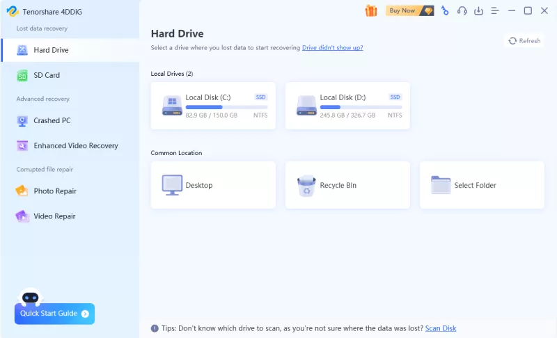 How to Recover Formatted External Hard Drives Using CMD [2024]