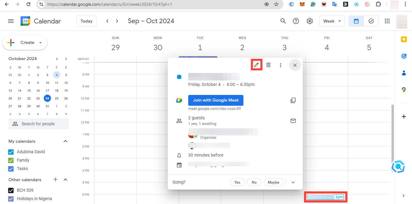 How to create email reminders using Google Calendar