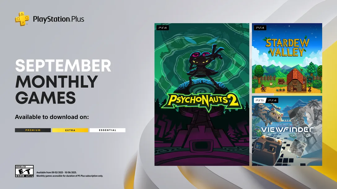 Here are the PS Plus monthly games for September 2025