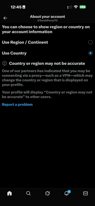 About your X account