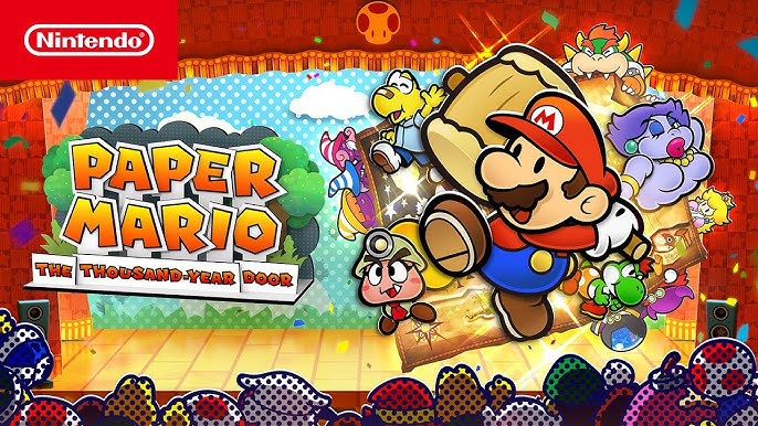 Promotional image for Paper Mario: The Thousand-Year Door (Remake)
