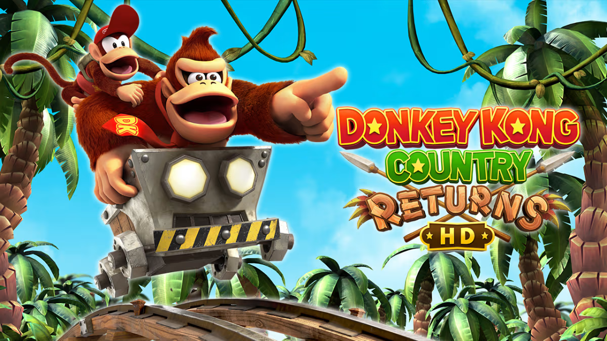 Promotional image for Donkey Kong Country Returns HD