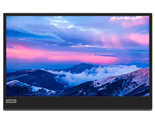 Front view of the Lenovo L15 Portable Monitor