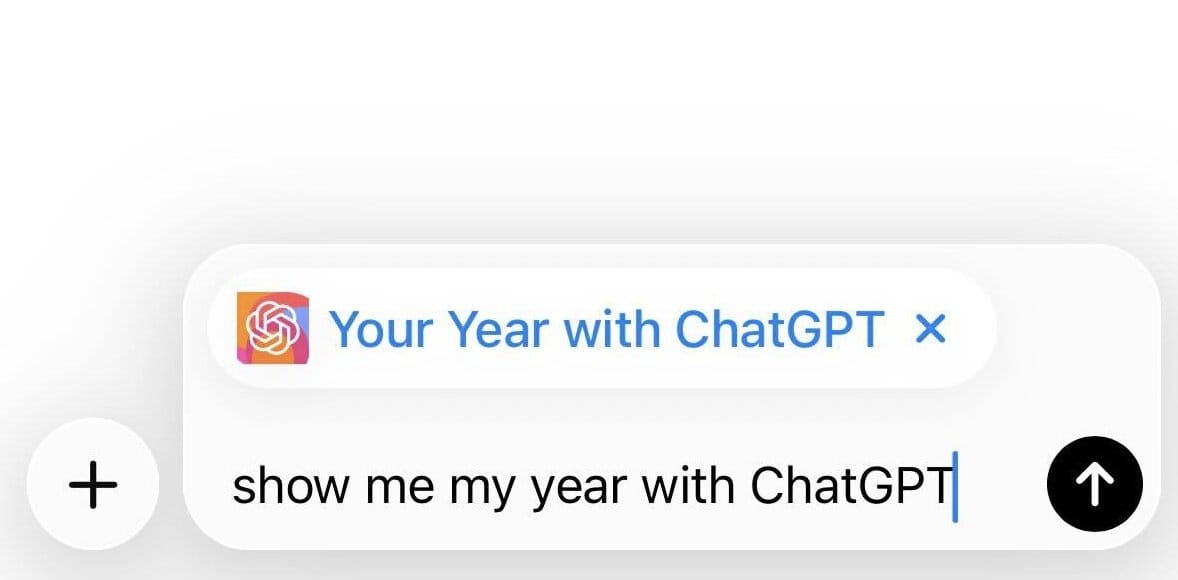 Show me my year with ChatGPT prompt