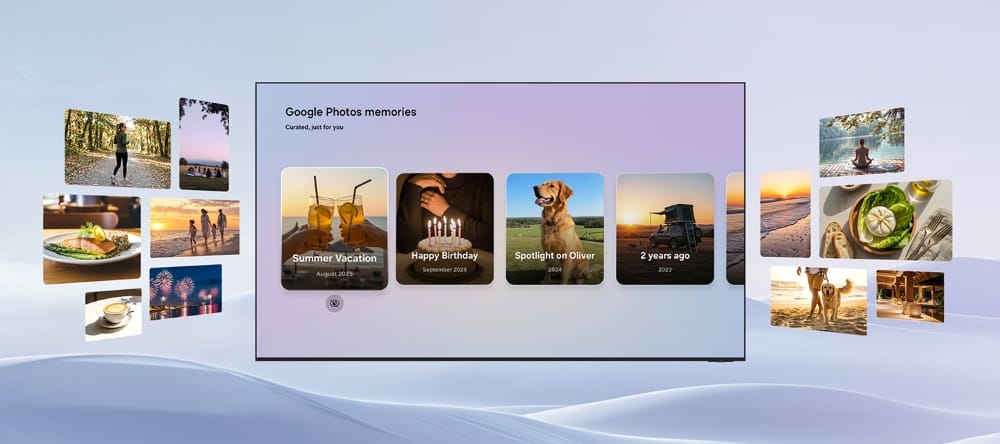 Google Photos integration to Samsung's AI TV lineup in 2026