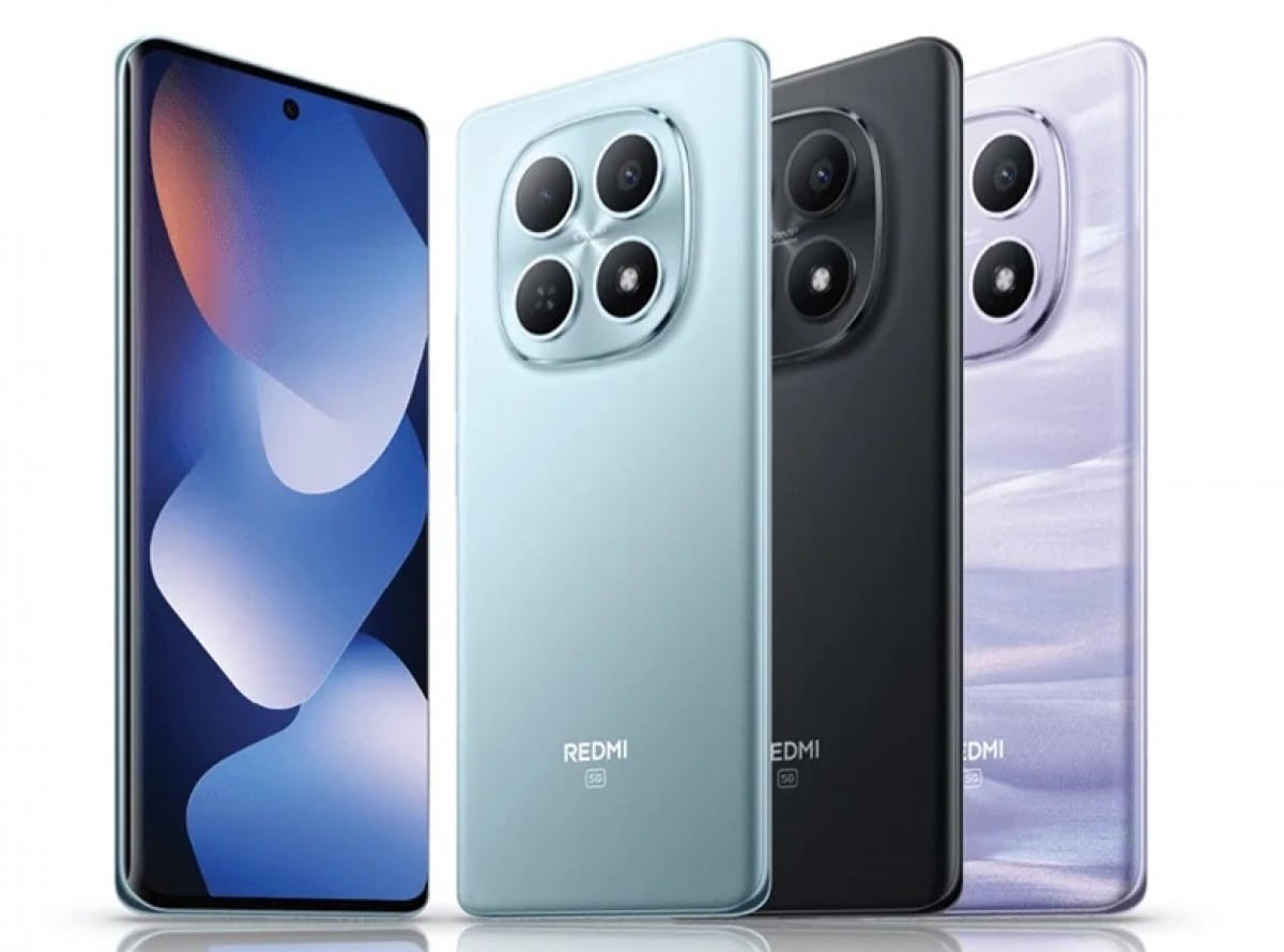 Redmi Note 15 in various colours