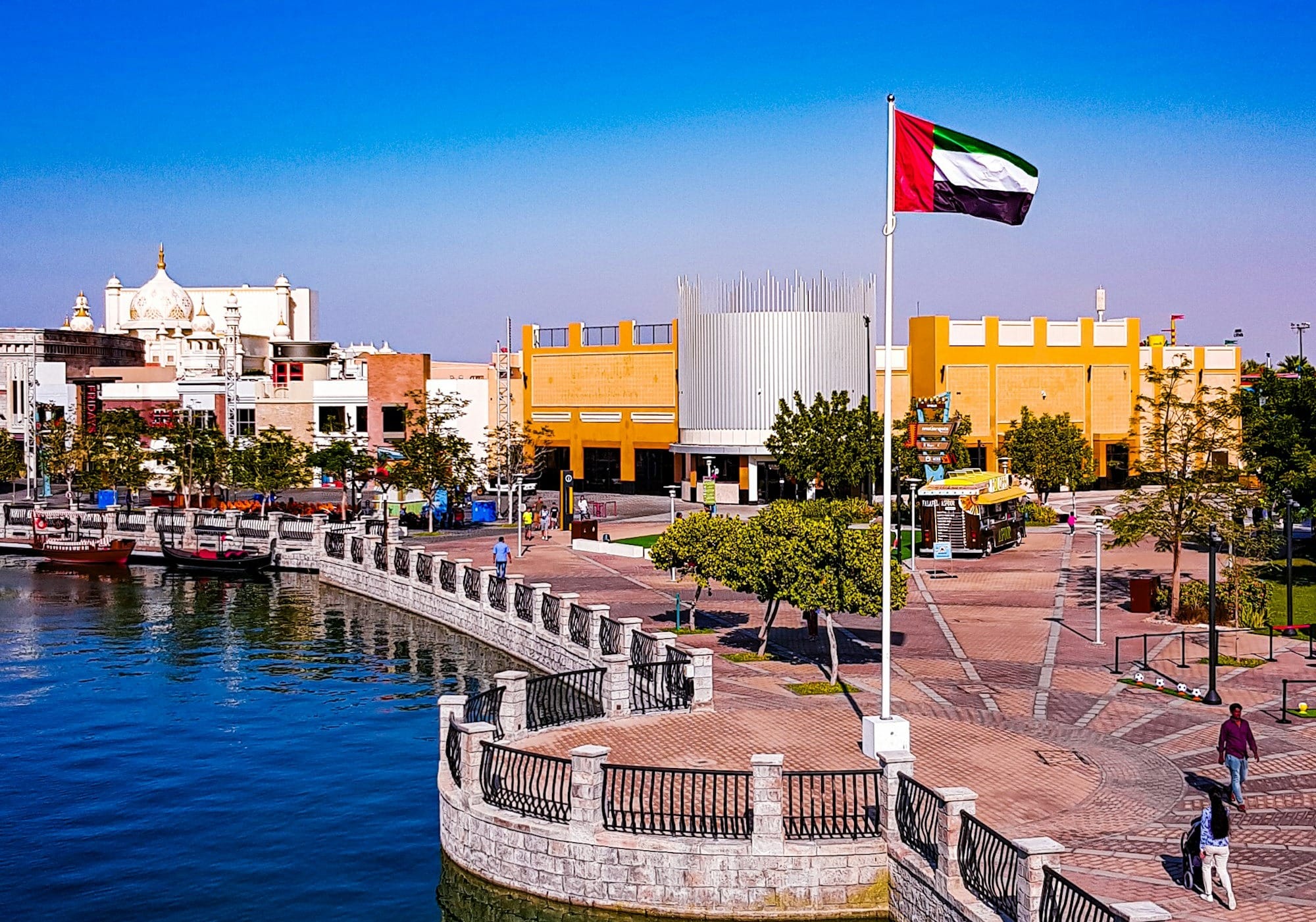 white, red, and black flag