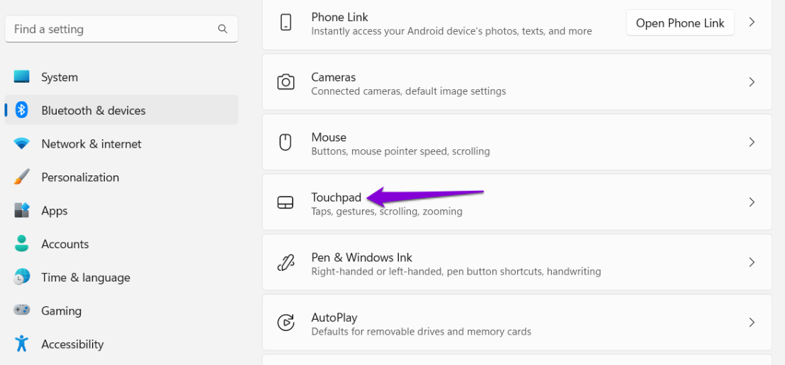 How to Change Touchpad Sensitivity on Windows 11