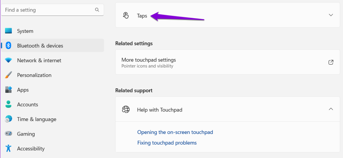 How to Change Touchpad Sensitivity on Windows 11