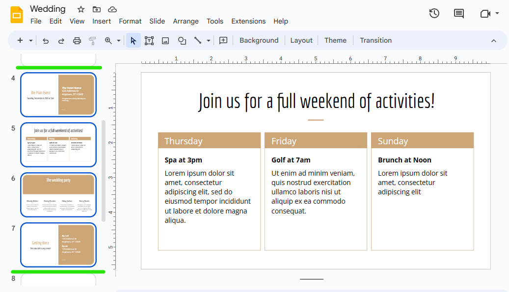 How to Hide a Slide in Google Slides