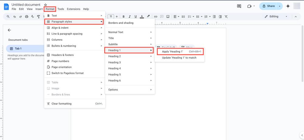 How to Create a Clickable Table of Contents in Google Docs