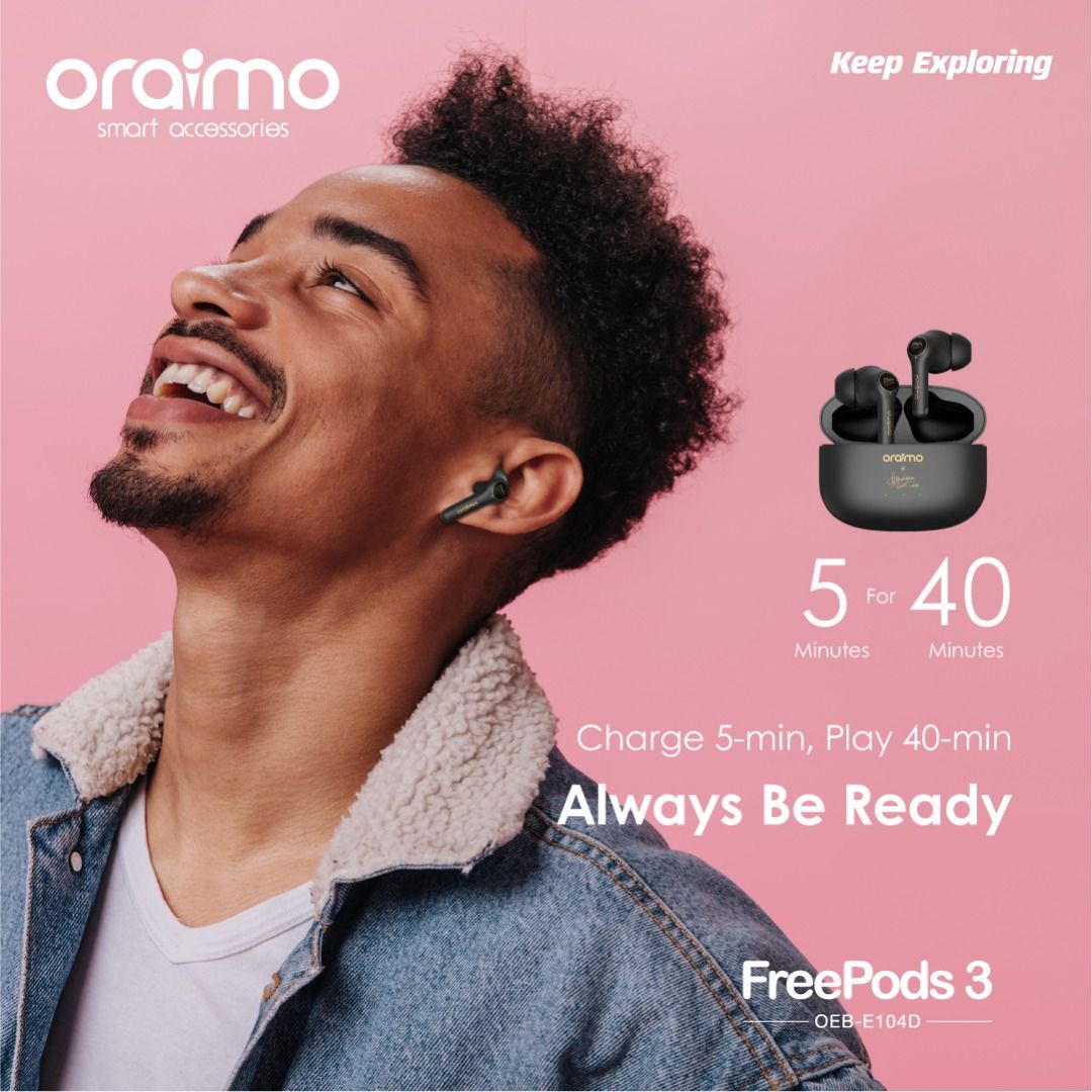 Get More Power On the Go with the New oraimo FreePods 3