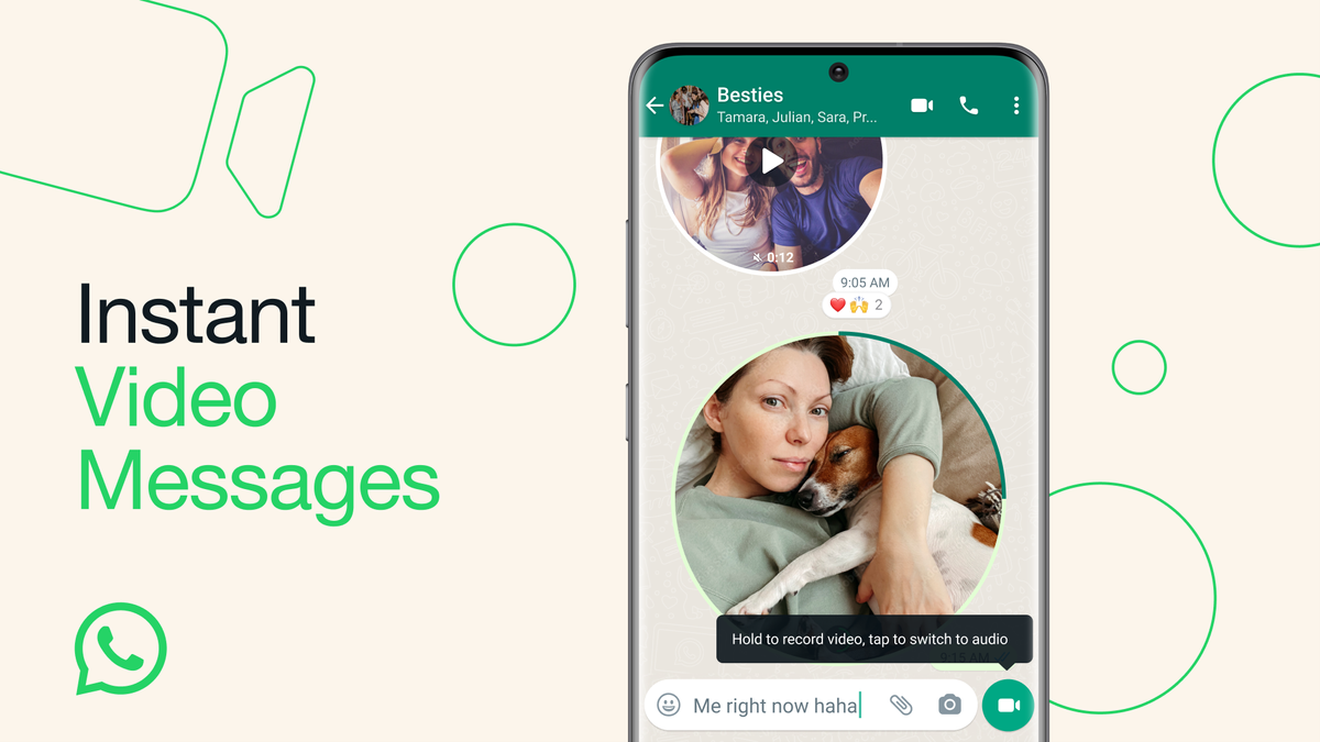 WhatsApp's new instant video messages – and how to use it Post feature image