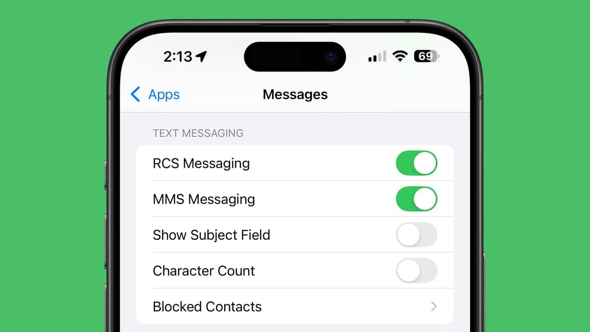 Apple finally adds RCS support in latest iOS 18 beta; green bubbles persist Post feature image