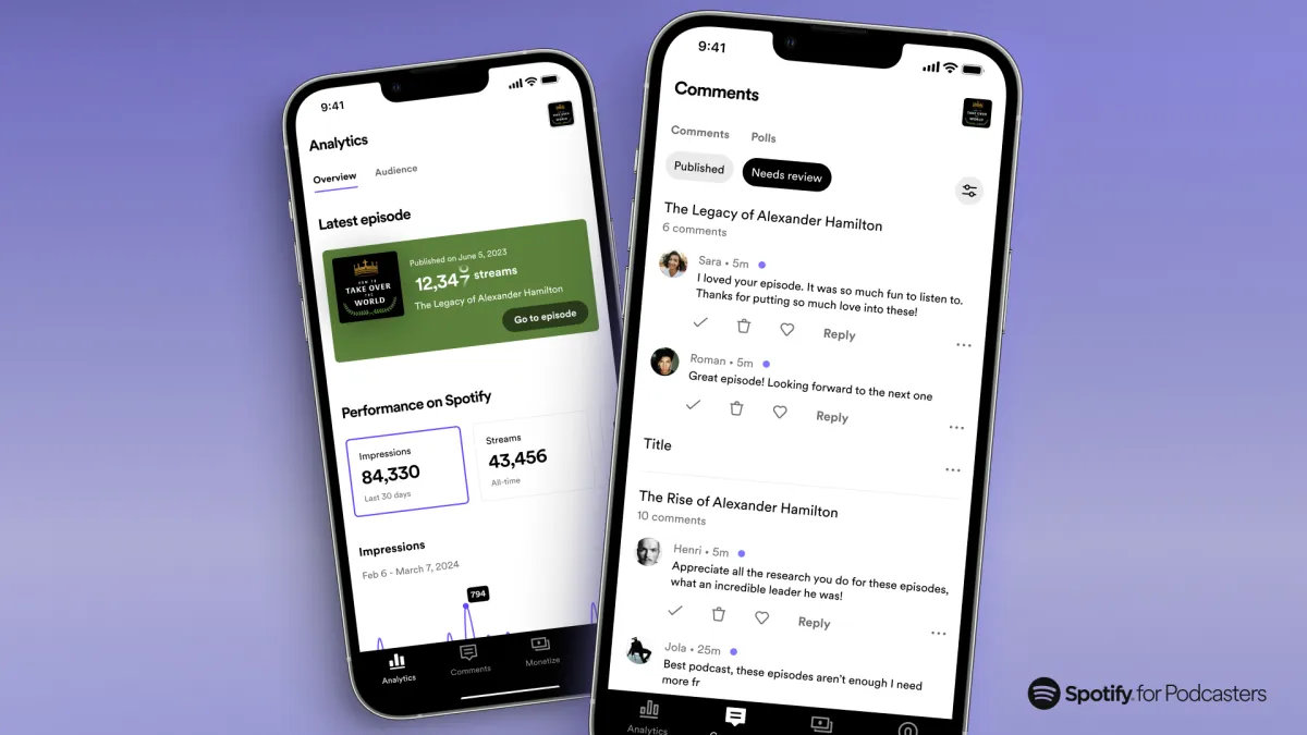 Spotify brings commenting feature to its Podcasts, eyes social hub for all things audio Post feature image