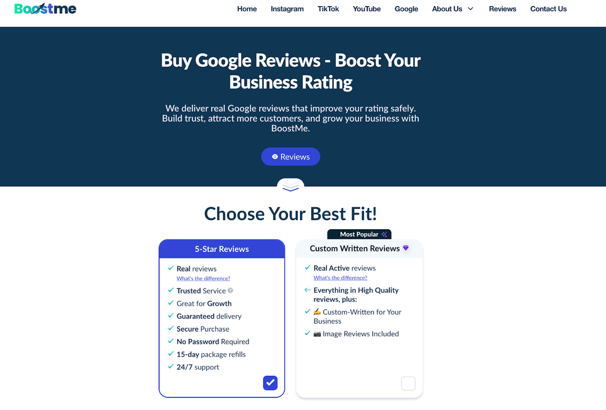 6 Best Sites to Buy Google Reviews (Verified & Safe) Post feature image
