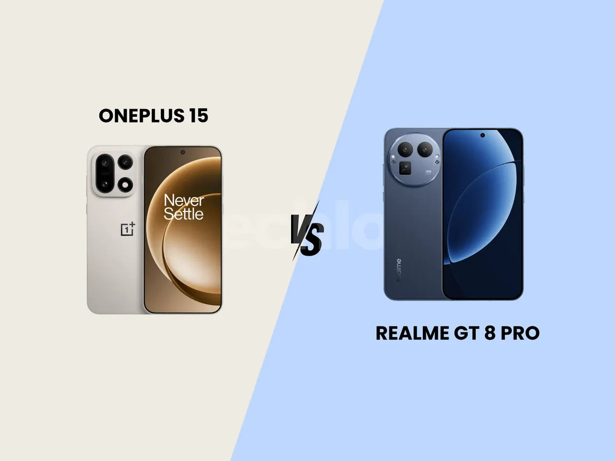 OnePlus 15 vs Realme GT 8 Pro