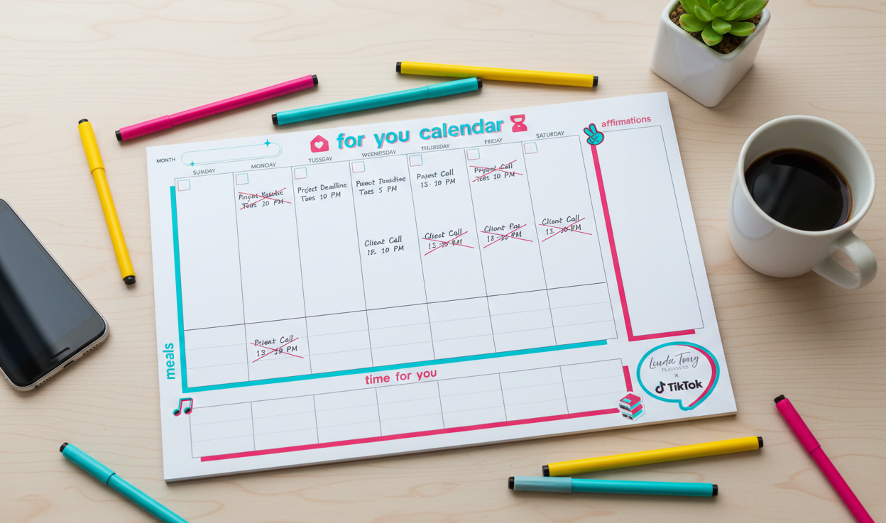 How to Get TikTok’s New "For You Calendar" Digital Well-Being Planner Post feature image