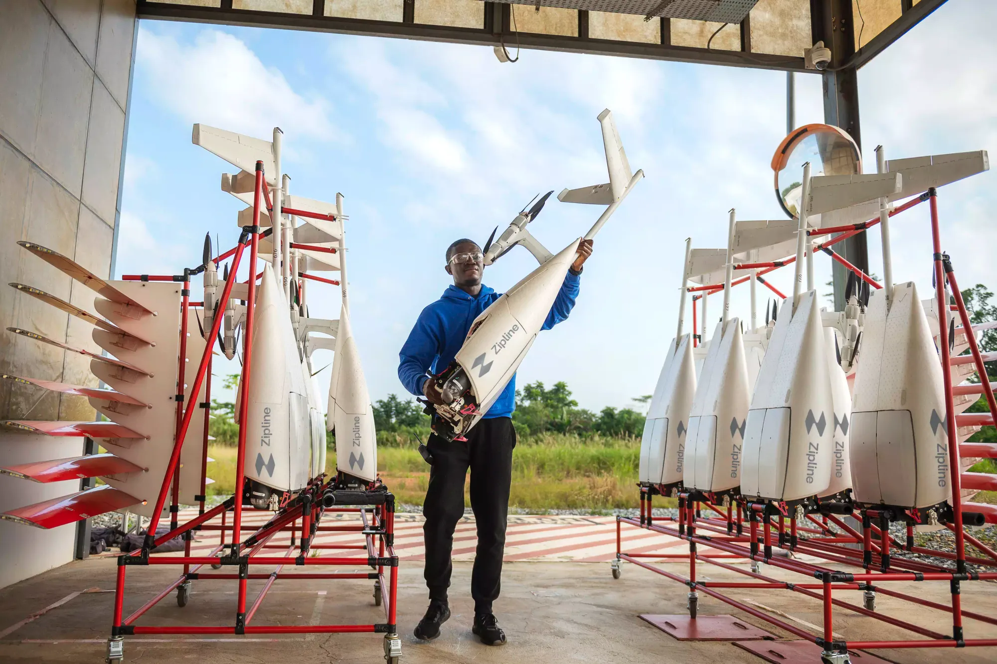 Zipline's new autonomous drone system is capable of quiet, fast and precise home delivery Post image