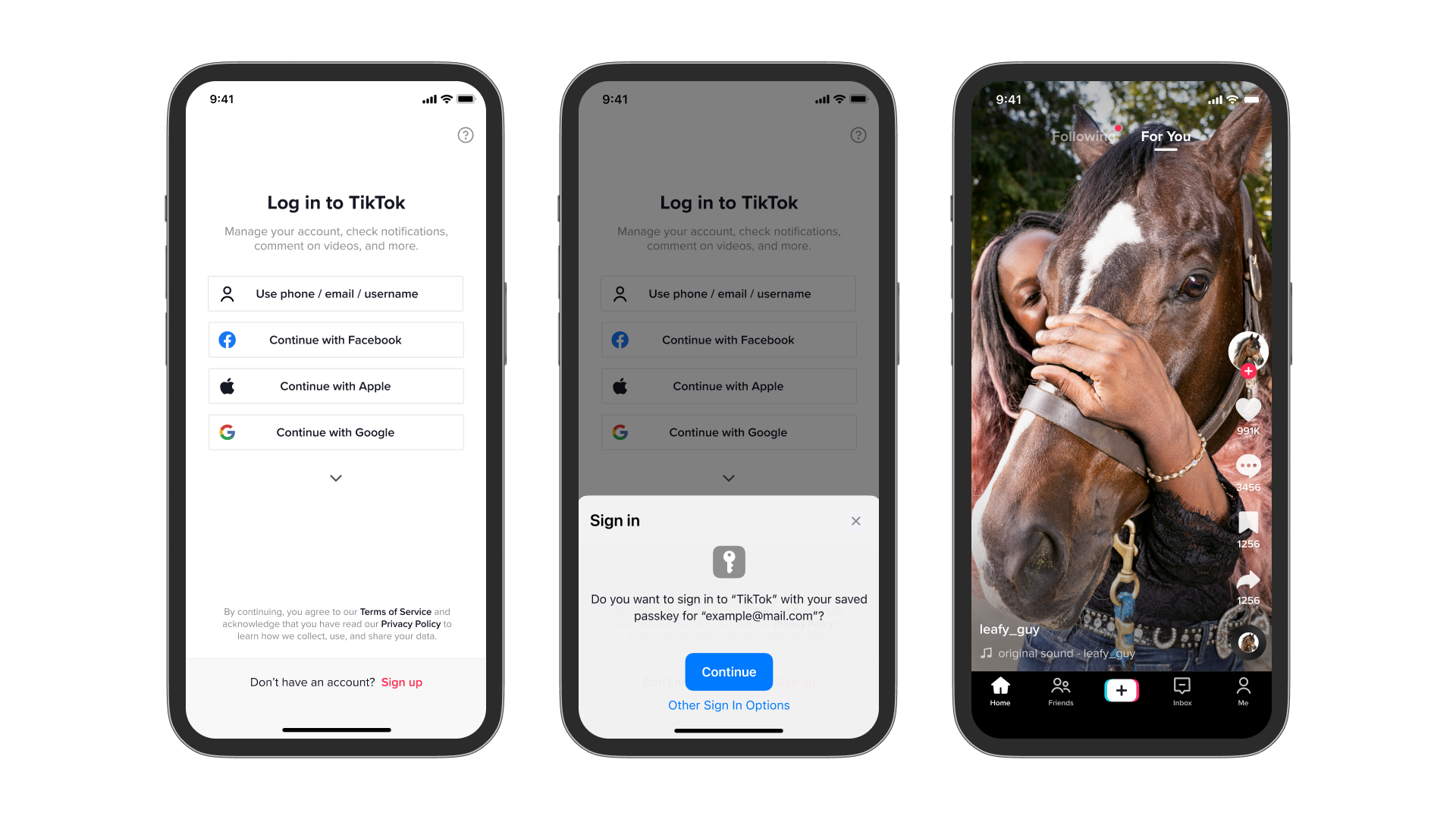 TikTok launches new passkey support for iOS devices Post image