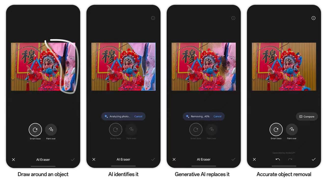OPPO's AI Eraser enables users to remove unwanted elements from photos Post image