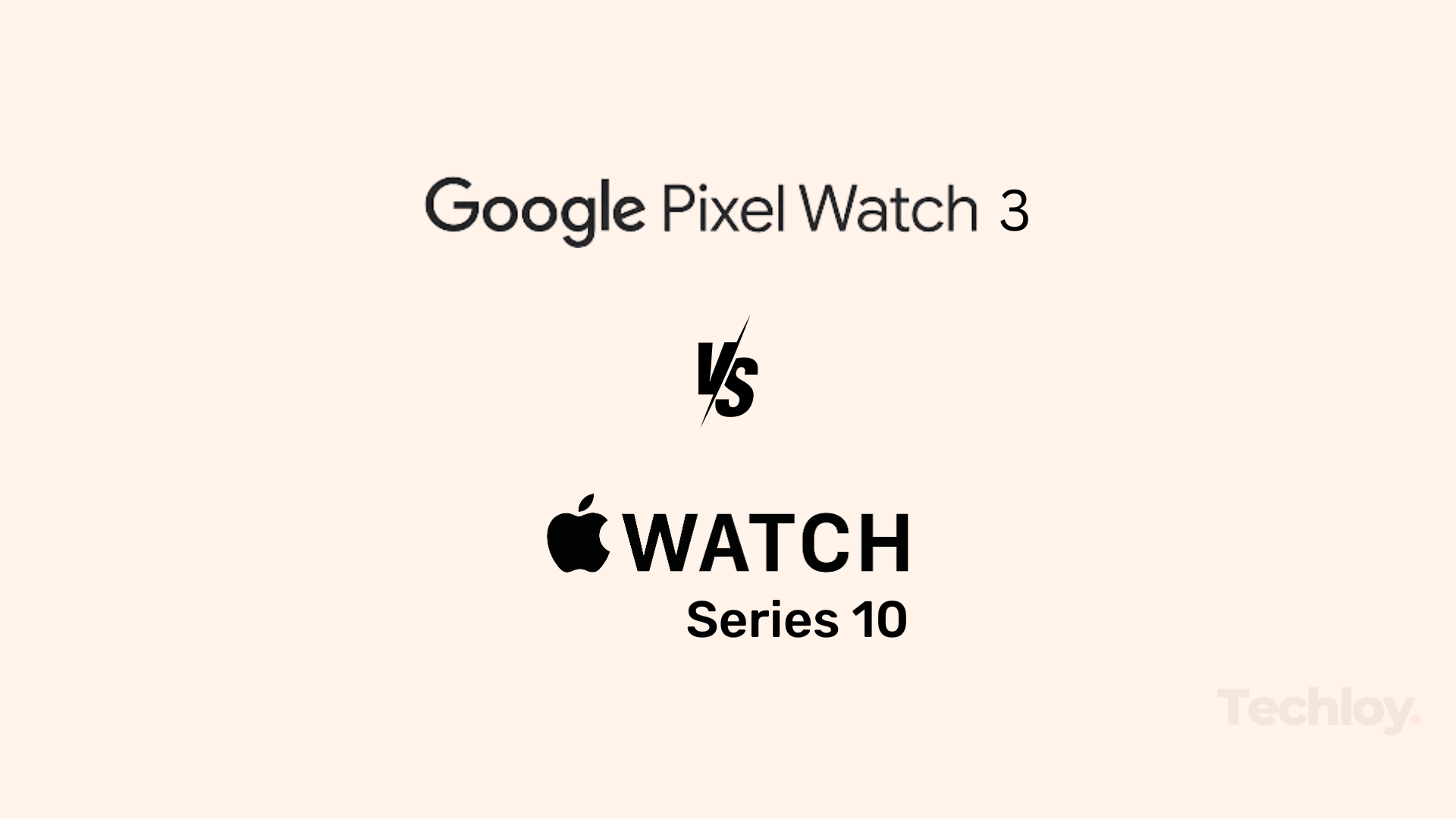 INFOGRAPHIC: Google Pixel Watch 3 vs Apple Watch Series 10 Post image