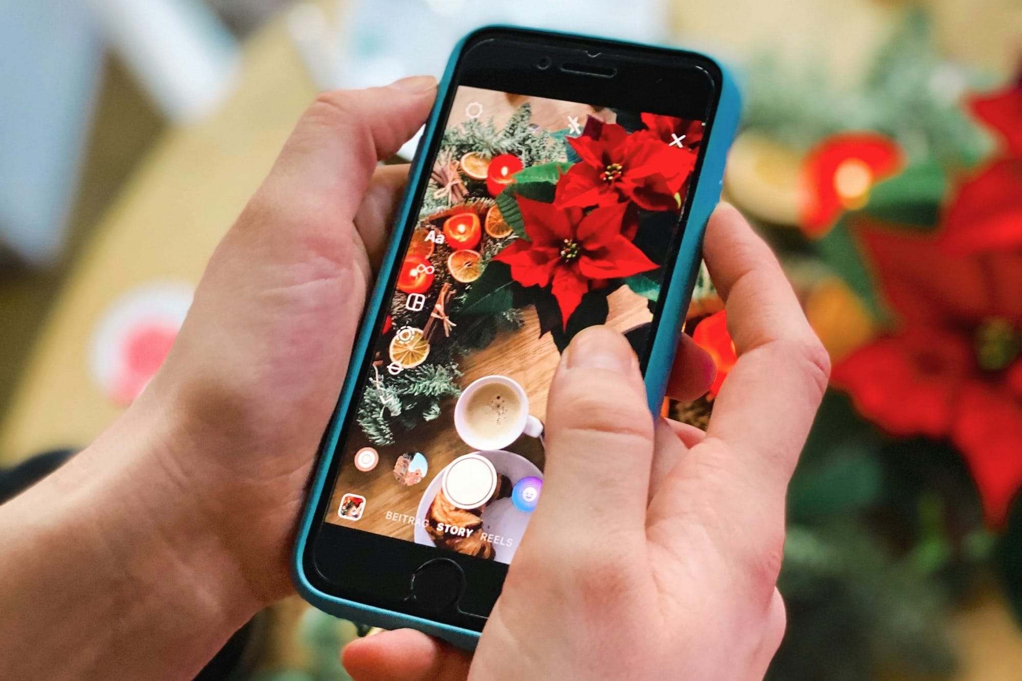 How to add video and photo together in one Instagram Story Post image