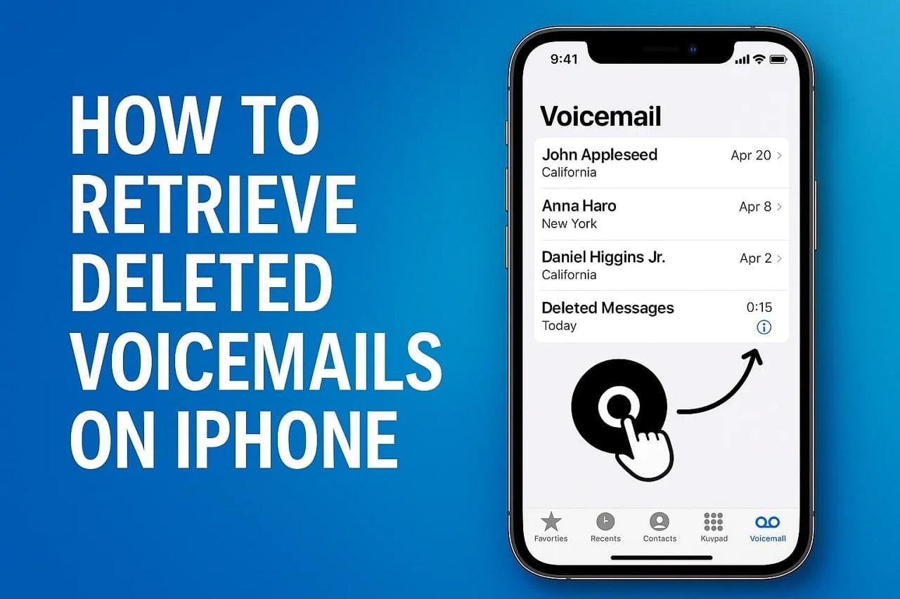 How to Retrieve Deleted Voicemails on iPhone (Even Without Backup) Post image