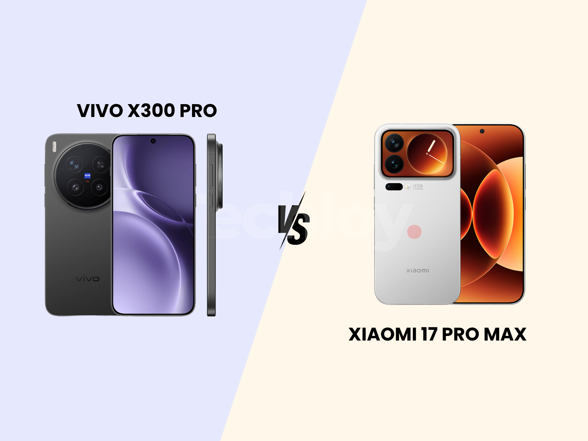 Vivo X300 Pro vs Xiaomi 17 Pro Max Post image