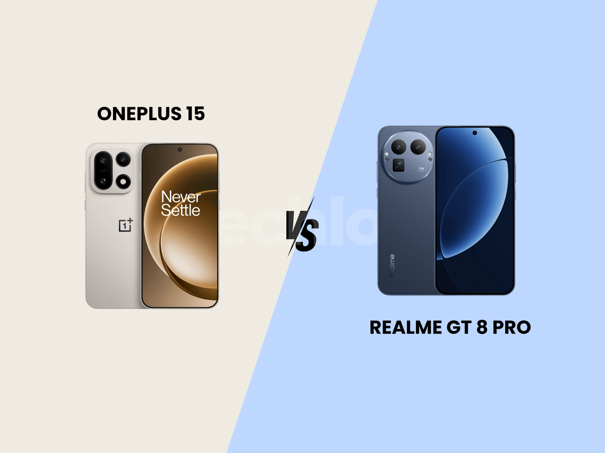 OnePlus 15 vs Realme GT 8 Pro Post image