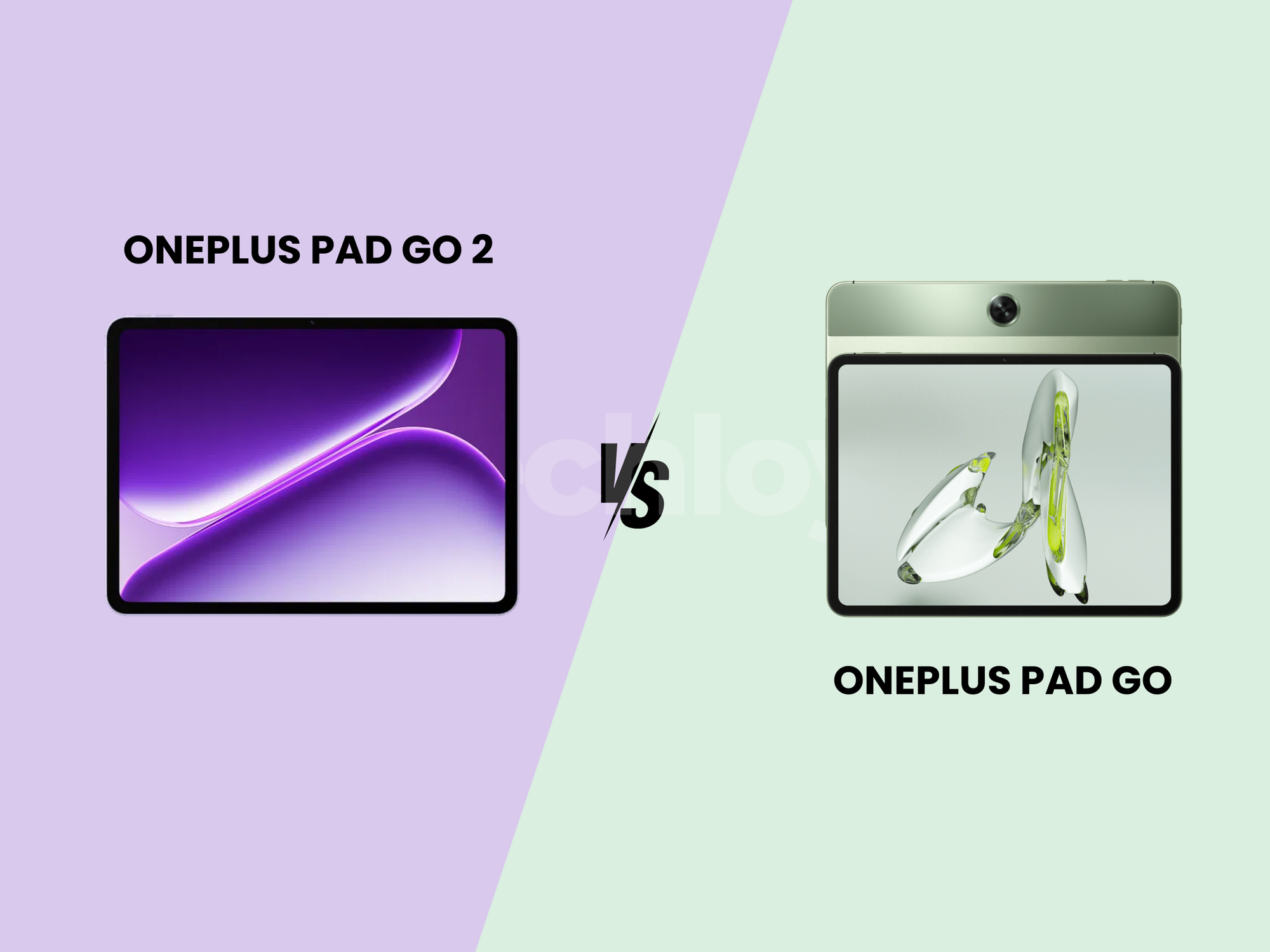 OnePlus Pad Go 2 vs. OnePlus Pad Go Post image