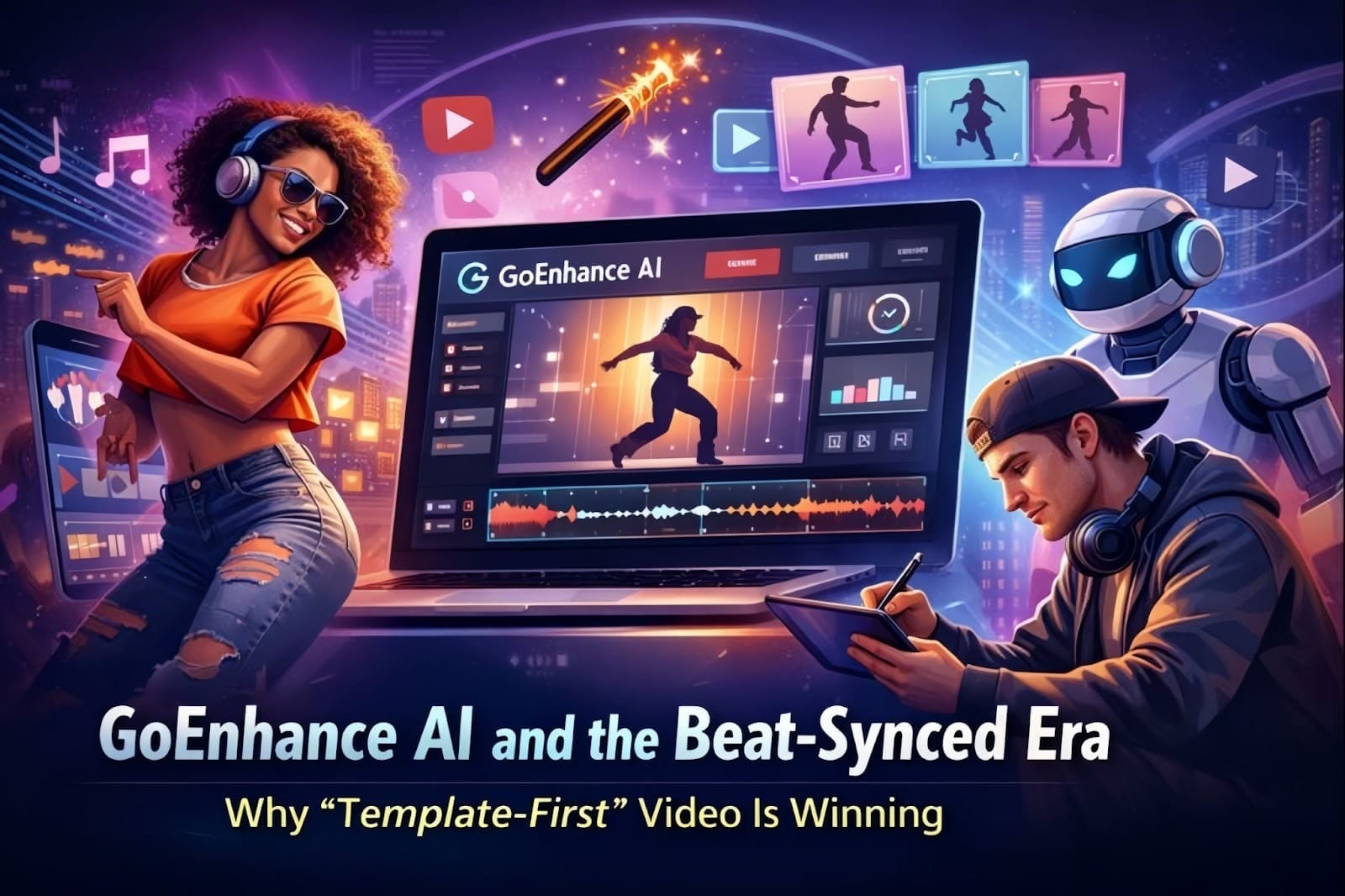 GoEnhance AI and the Beat-Synced Era: Why “Template-First” Video Is Winning Post image