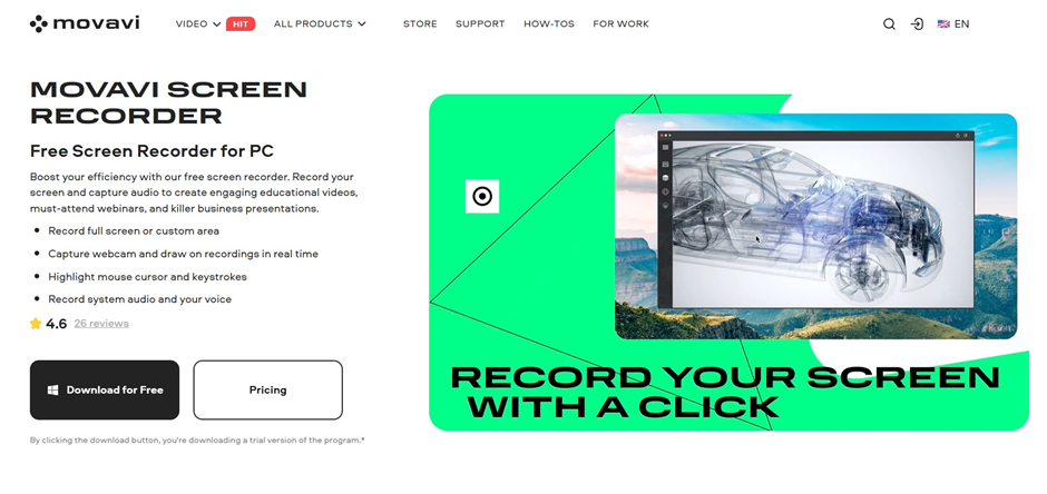 Movavi Screen Recorder Review: Drawing, Scheduling, and Cleaner Audio for Everyday Creators Post image