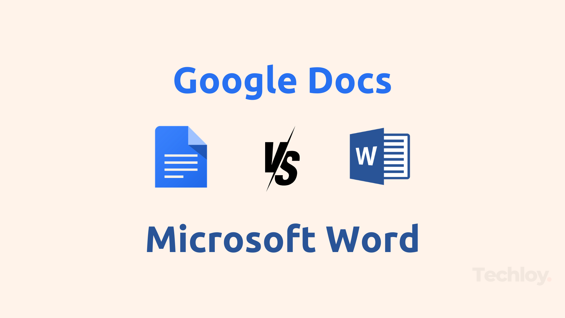INFOGRAPHIC: Google Docs vs Microsoft Word Post feature image
