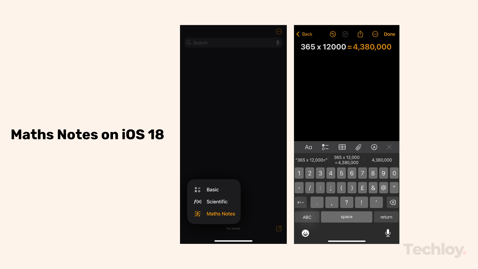 How to access and use Maths Notes on iOS 18 Post feature image