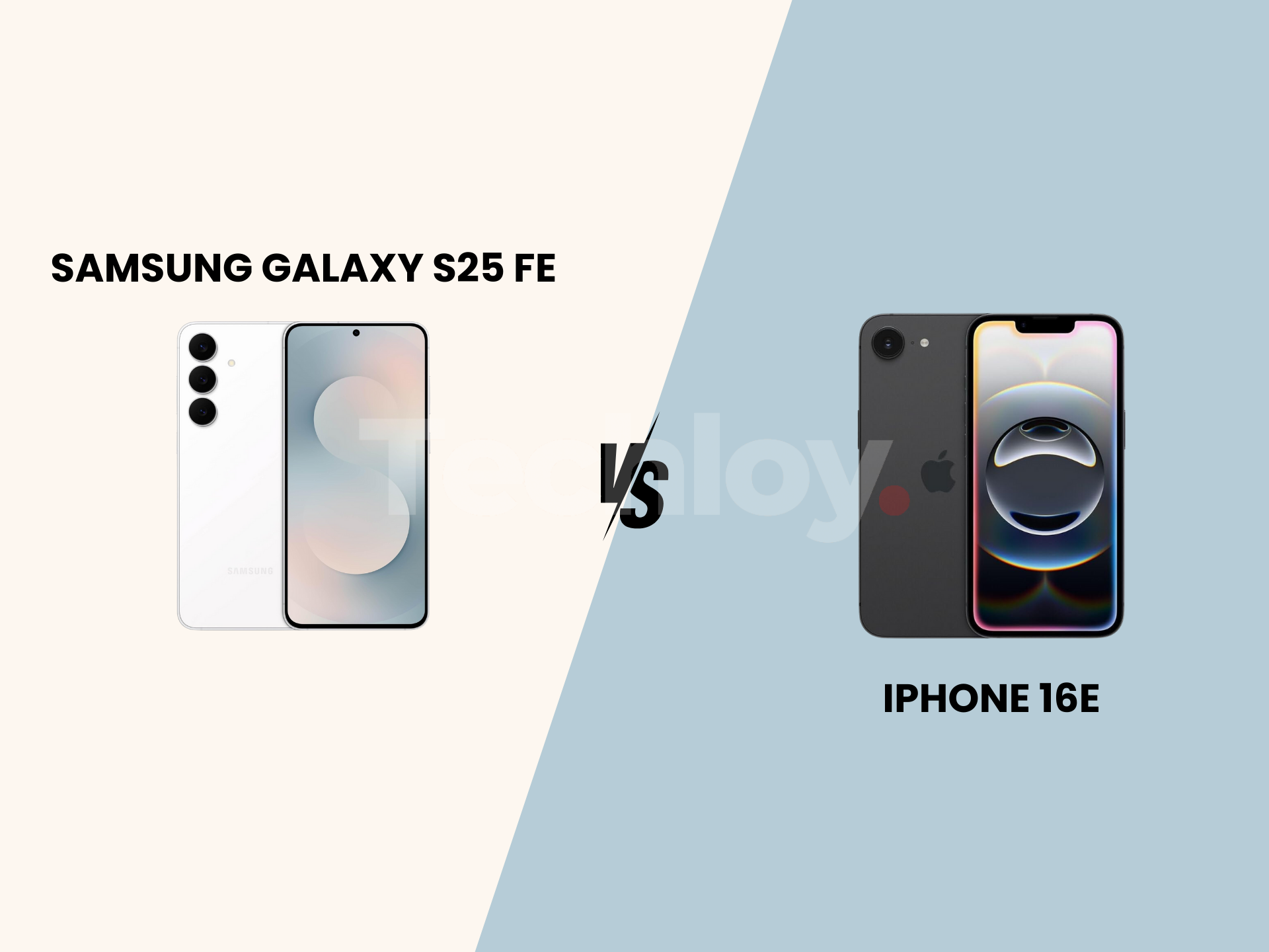 Samsung Galaxy S25 FE vs. iPhone 16e
