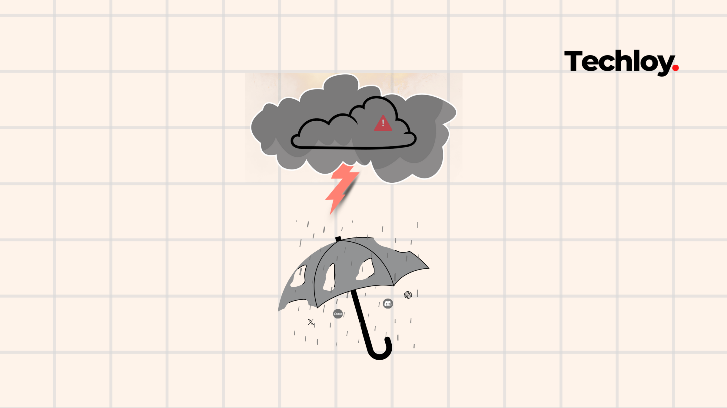 🌩️ When lightning hits the cloud, the internet flashes out Post feature image