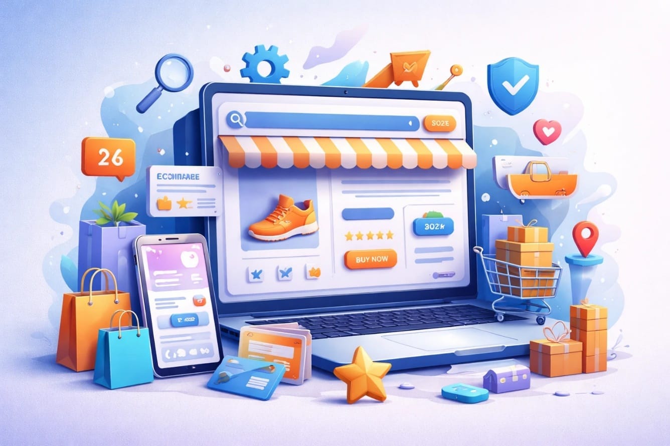 Top 5 Ecommerce Website Design Tips for 2026: Best Practices for a Successful Online Store Post feature image