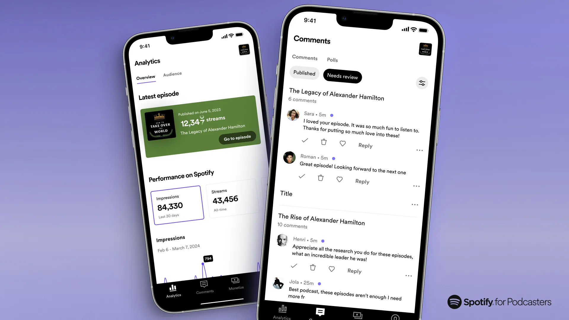 Spotify brings commenting feature to its Podcasts, eyes social hub for all things audio Post image