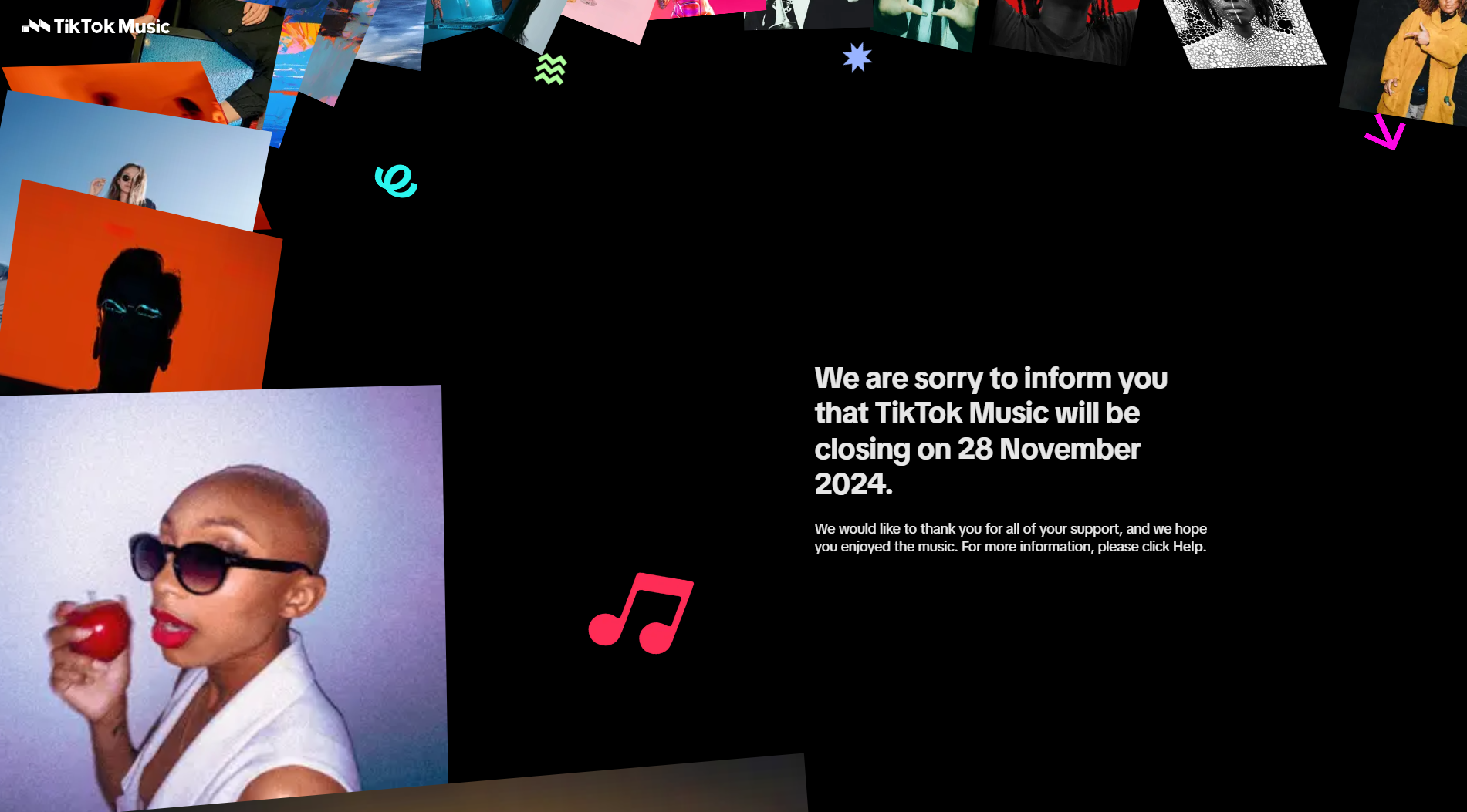 TikTok's music platform is shutting down this November Post image