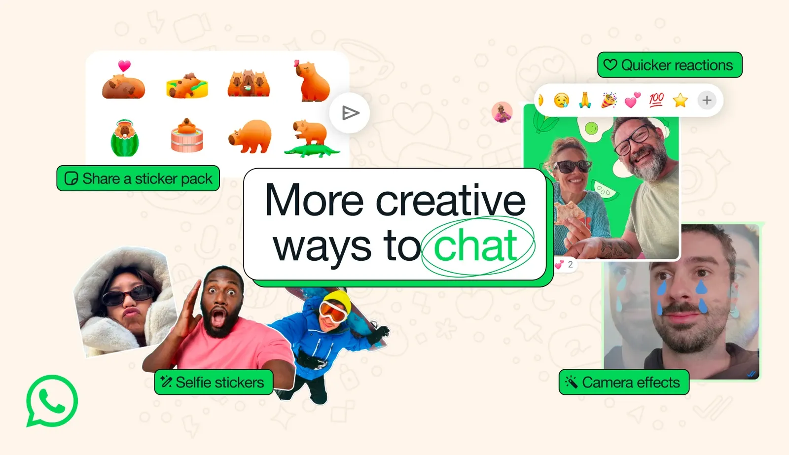 WhatsApp is making it easier for users to capture and customize their photos and videos Post image