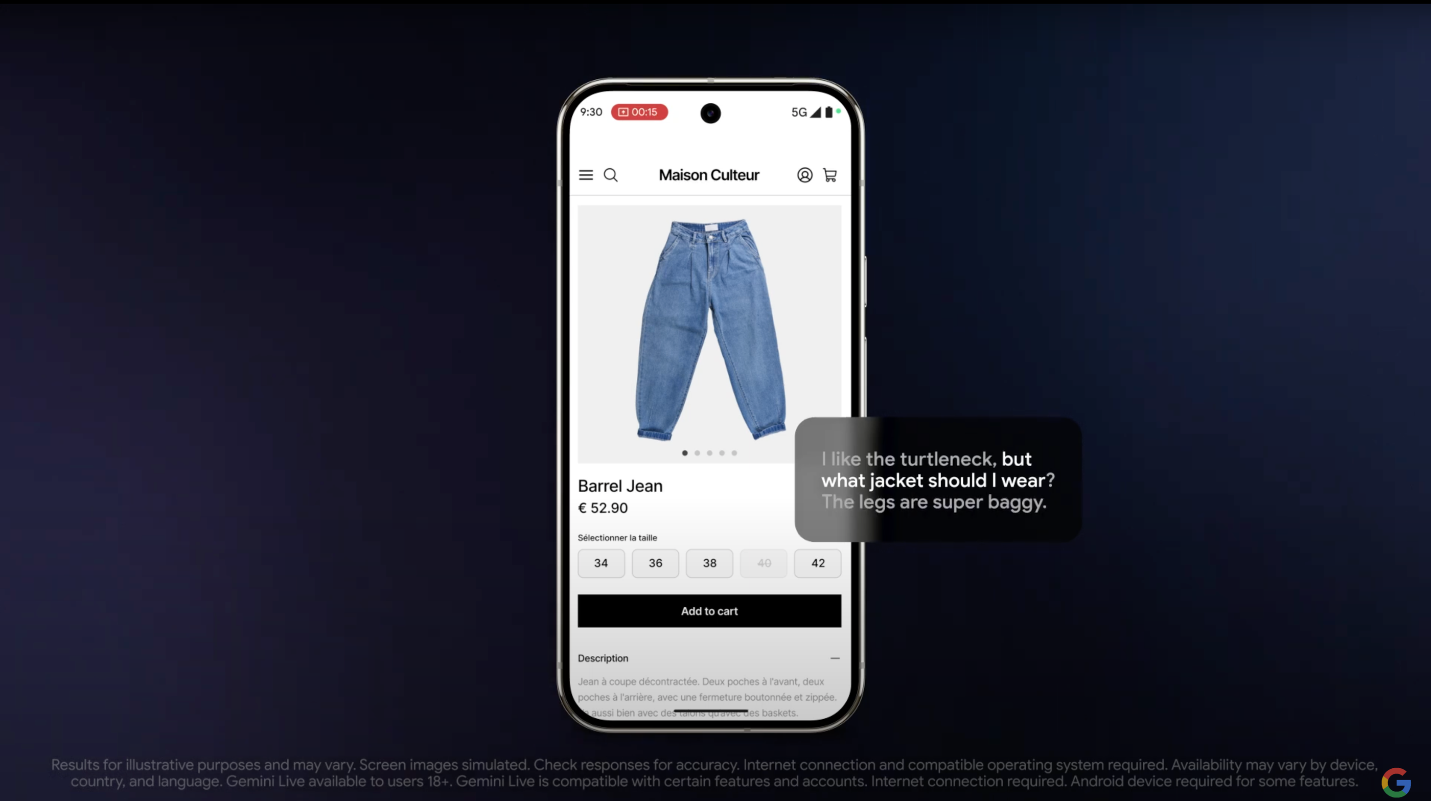 Gemini Live will soon make suggestions for you in real-world situations Post image